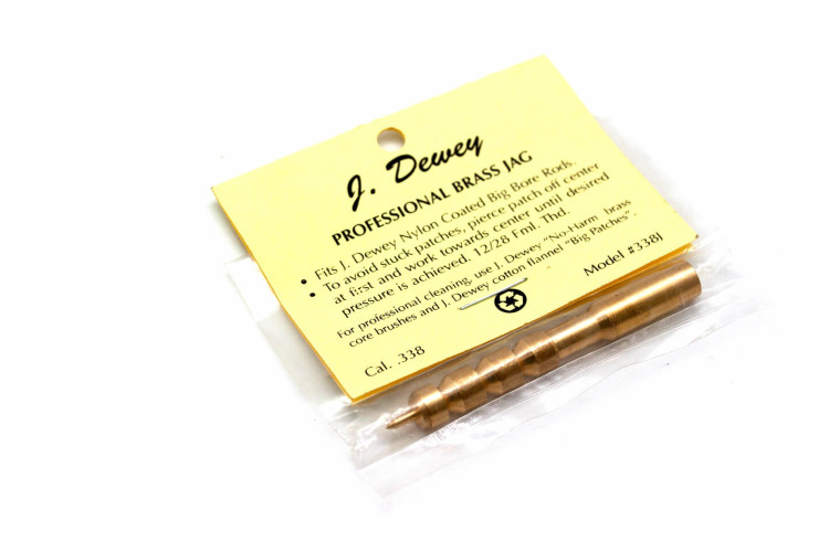Вишер J.Dewey 338J для патчей и салфеток .338 калибра Мама 12/28 Латунь