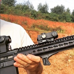 Тактический блок Holosun Multi LS321R c ЛЦУ, ЛЦУ ИК, Фонарь ИК на Weaver / Picatinny Цвет лазера - Красный