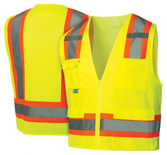 Жилет охотничий светоотражающий  (Желтый размер M) 