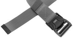 Ремень брючный PMX-16 с металлической застёжкой Серый