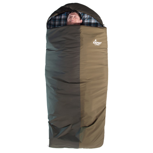Спальный мешок Expert-Tex Winter от -9°C до -15°C Хаки