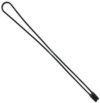 Шнурок PMX для стрелковых очков из силикона 71 см Чёрный