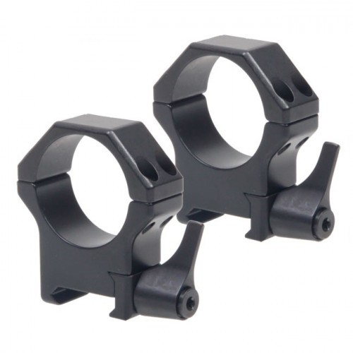 Кольца для прицела Contessa Alessandro (SPP02/C/SR) быстросъемные D=30 мм H=19 мм на Weaver | Высокий 2 шт