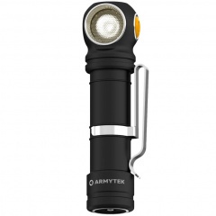 Фонарь налобный Armytek Wizard C2 WR Magnet USB Свет - Тёплый / Красный | 1200/230 lm 97/41 м