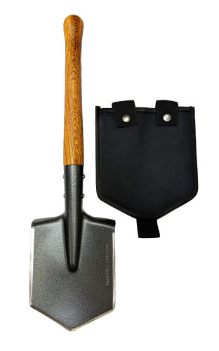 Лопата тактическая PMX SHOVEL с чехлом Черный