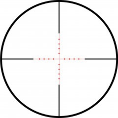 Прицел оптический Hawke Vantage 3-9X40 IR SFP FP WP (14221) Сетка Mil-Dot