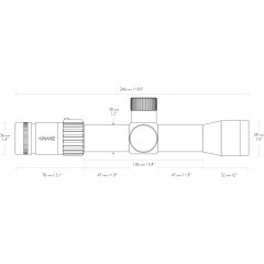 Прицел оптический Hawke Airmax 30 WA Touch 3-12X32 IR SFP SF WP (13260) Сетка AMX