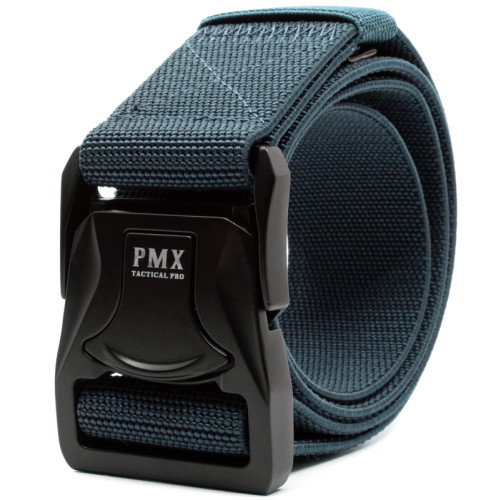 Ремень брючный PMX-16 с металлической застёжкой Синий