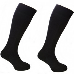 Носки длинные под берец или сапог RusForce Socks Autumn ХБ Чёрный 3 пары