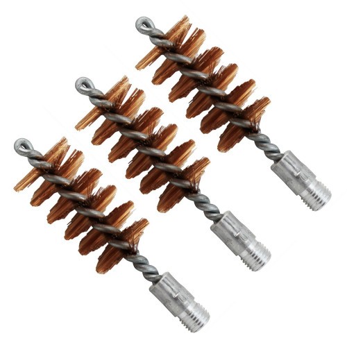 Ерш щетинный для чистки оружия Birchwood Casey Bore Scrubber 41230 для 12 калибра Папа 5/16-27 Бронза 3 шт