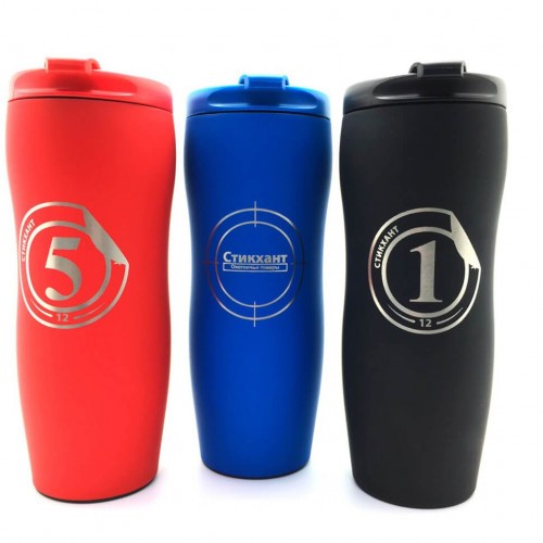 Термокружка фирменная Стикхант Мишень 0.4L Синий