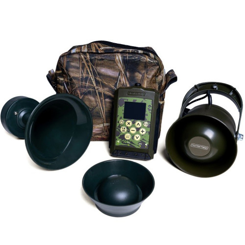 Электронный манок двухканальный Hunterhelp Pro 3М (Альфа и TK-9RU, WI-FI, Карта, Чехол)