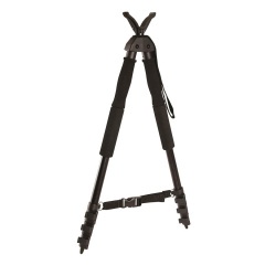 Опора телескопическая для оружия Allen Intruder Bipod 2180 две ноги 3 колена Черный