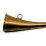 Горн охотничий PakiGorn из латуни 31 см Плоский