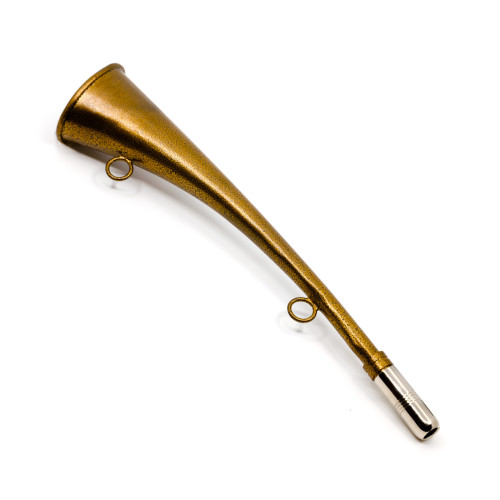 Горн охотничий PakiGorn из латуни 31 см Плоский