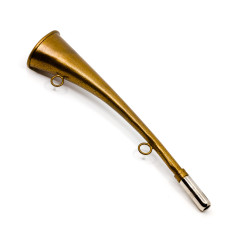 Горн охотничий PakiGorn из стали 31 см Плоский