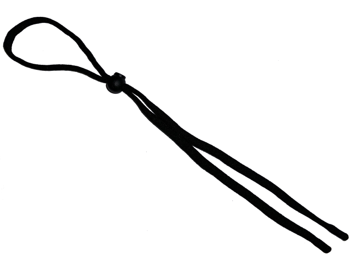 Шнурок PMX для стрелковых очков из нейлона 70 см Чёрный