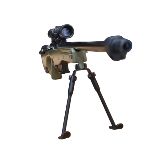 Модель сувенирная в виде оружия Microgun LAWP Снайперская винтовка Хаки