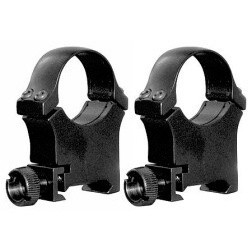 Кольца для прицела EAW Apel (138-00800) быстросъемные D=25.4 мм H=10 мм на Weaver | Средний