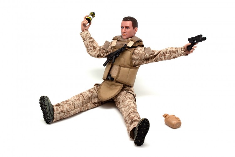 Коллекционная модель солдата Pattiz Toys ACU Пехотинец