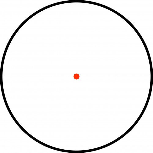 Прицел коллиматорный Target Optic 1X22 IR FP (TO-1-22M) Закрытый DOT 4 MOA