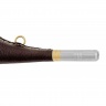 Горн охотничий PakiGorn из латуни 16 см с кожаной отделкой Коричневый