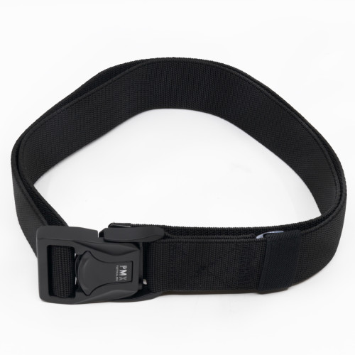 Ремень брючный PMX-16 с металлической застёжкой Чёрный