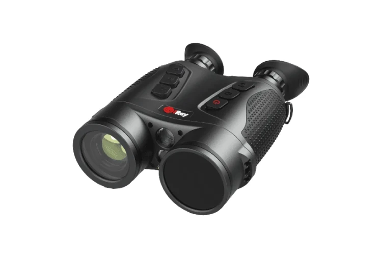 Бинокль тепловизионный гибридный iRay Gemini GEH 50R 4.1-16.4/3.8-15.2X50/35 S=640X512 / 1920X1080 Обнаружение 2600 м