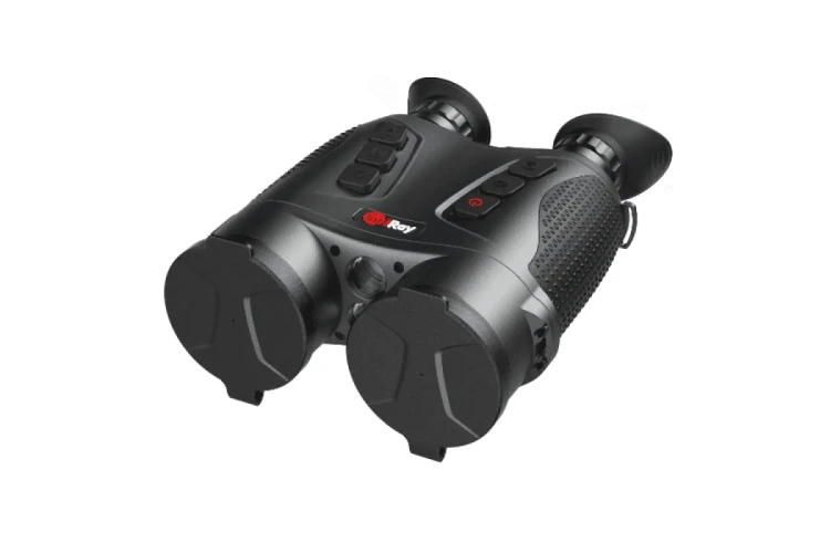 Бинокль тепловизионный гибридный iRay Gemini GEH 50R 4.1-16.4/3.8-15.2X50/35 S=640X512 / 1920X1080 Обнаружение 2600 м