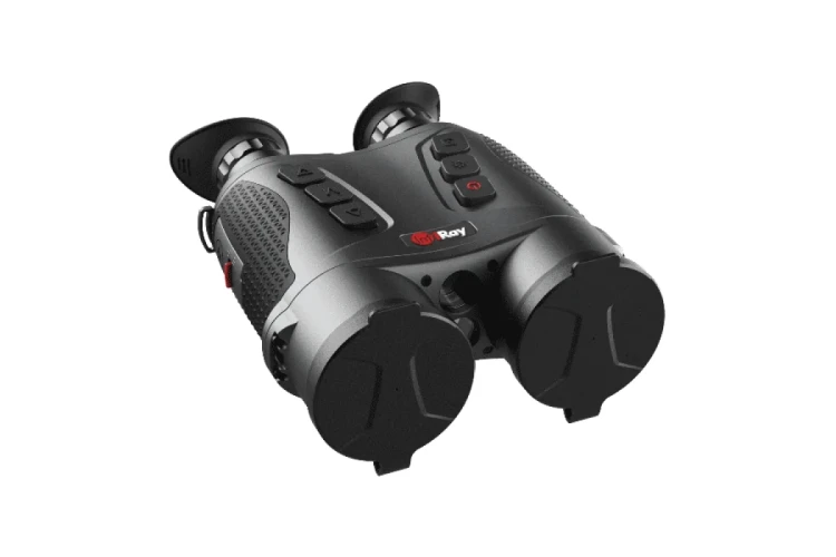 Бинокль тепловизионный гибридный iRay Gemini GEH 50R 4.1-16.4/3.8-15.2X50/35 S=640X512 / 1920X1080 Обнаружение 2600 м