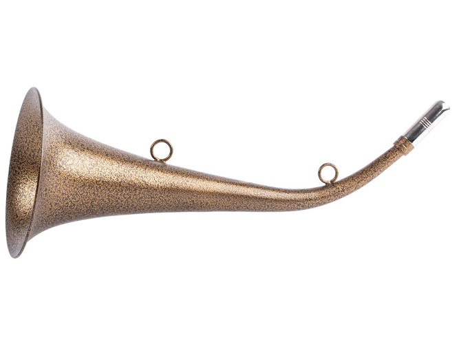 Горн охотничий PakiGorn из стали 40 см Круглый