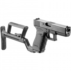 Приклад телескопический Fab Defense GLR-440 для Glock 19 Чёрный