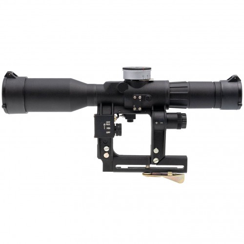 Прицел оптический ПОСП 6X42 М6 ВДC Pro Сетка MIlDot / Подсветка на Вепрь / Сайга