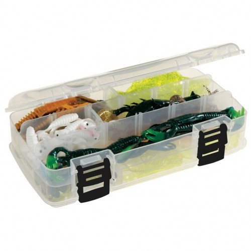 Кейс Plano Adjustable Double-Sided StowAway Large 350022 двухсторонний для хранения приманок и аксессуаров на 9-23 отсека