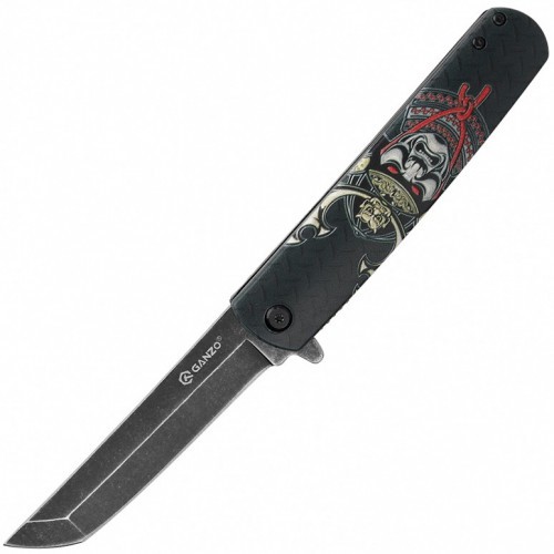 Нож складной Ganzo G626 (G626-BS) Чёрный самурай