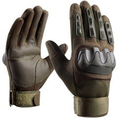Перчатки тактические RusForce Combat полноразмерные i-Touch Хаки