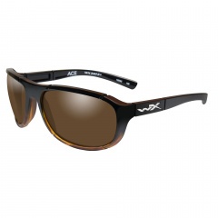 Очки баллистические стрелковые Wiley X Ace ACACE04 Polarized Бронзовые 18%