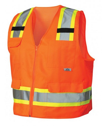 Жилет светоотражающий RVZ2420M (Оранжевый, размер M)