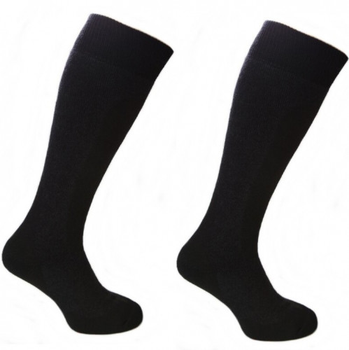 Носки длинные под берец или сапог RusForce Socks Autumn ХБ Чёрный 10 пар