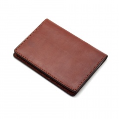 Обложка для автодокументов Пергама Утка из натуральной кожи Коричневый