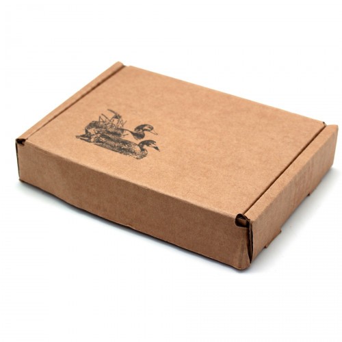 Обложка для автодокументов Пергама Утка из натуральной кожи Коричневый