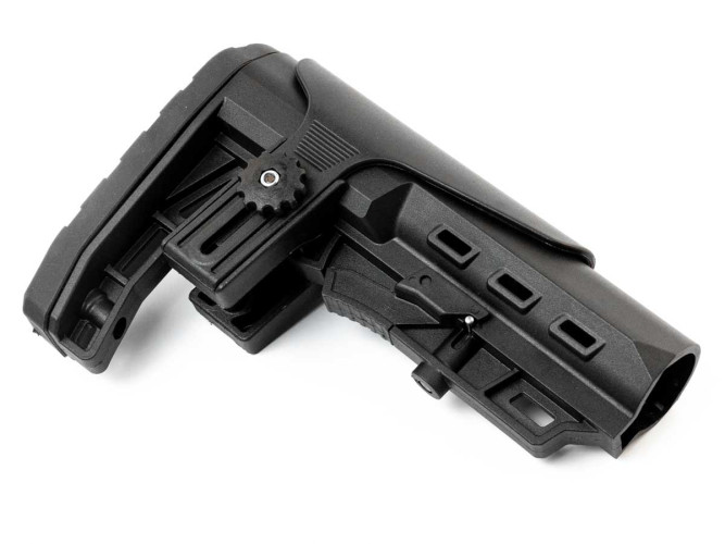 Приклад телескопический ShotTime 102-M с регулируемой щекой, стандарт Mil-Spec