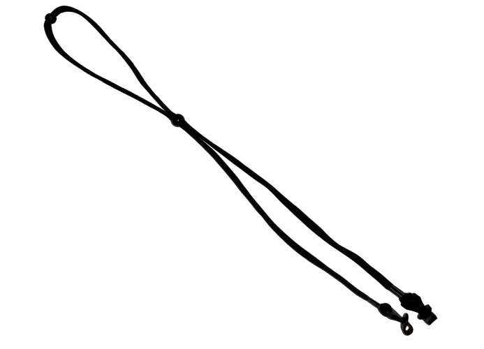 Шнурок PMX для стрелковых очков из нейлона 70 см Чёрный