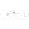 Прицел оптический Hawke Vantage 4-12X50 IR SFP FP WP (14251) Сетка Rimfire .22 LR Subsonic)