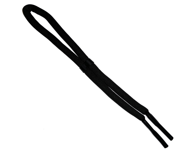 Шнурок PMX для стрелковых очков из нейлона 70 см Чёрный