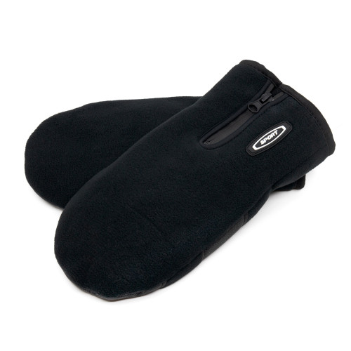 Рукавицы Стикхант Спорт зимние флис Черный