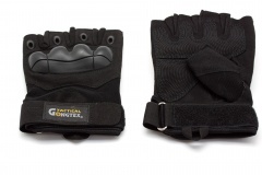 Перчатки тактические Gongtex Tactical укороченные Чёрный