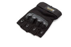 Перчатки тактические Gongtex Tactical укороченные Чёрный