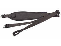 Ремень оружейный ShotTime на 2 точки с быстросъемными антабками длина 48 - 108 см Черный