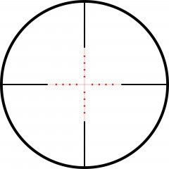 Прицел оптический Hawke Vantage 4-12X50 IR SFP AO WP (14252) Сетка Mil-Dot